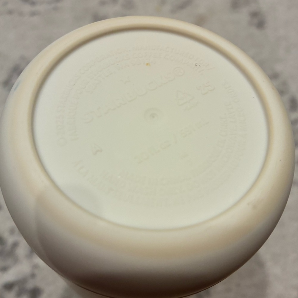 Starbucks 2025 Fall Matte White Tumbler - Picture 10 of 10